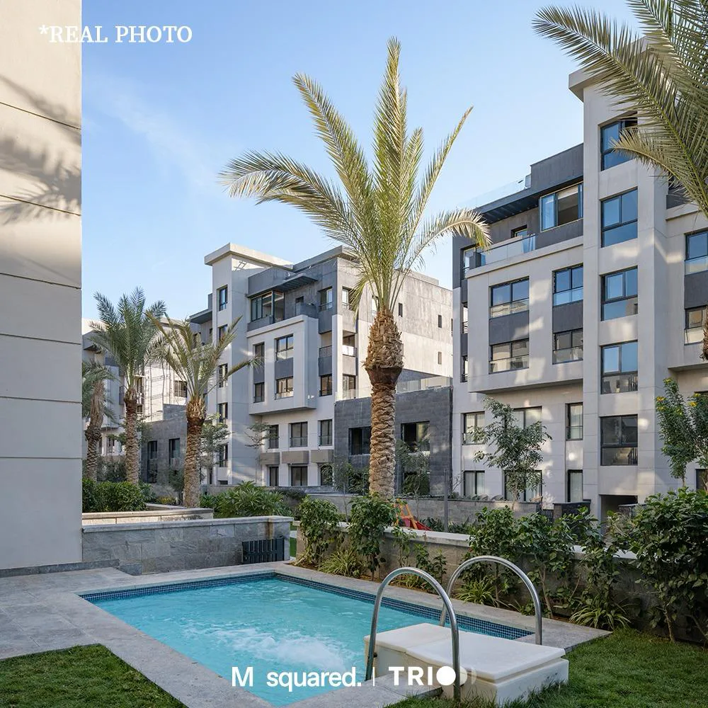 شقة غرفتين في تريو من ام 2 للتطوير العقاري للبيع في مدينة القاهرة الجديدة | Forsa Property