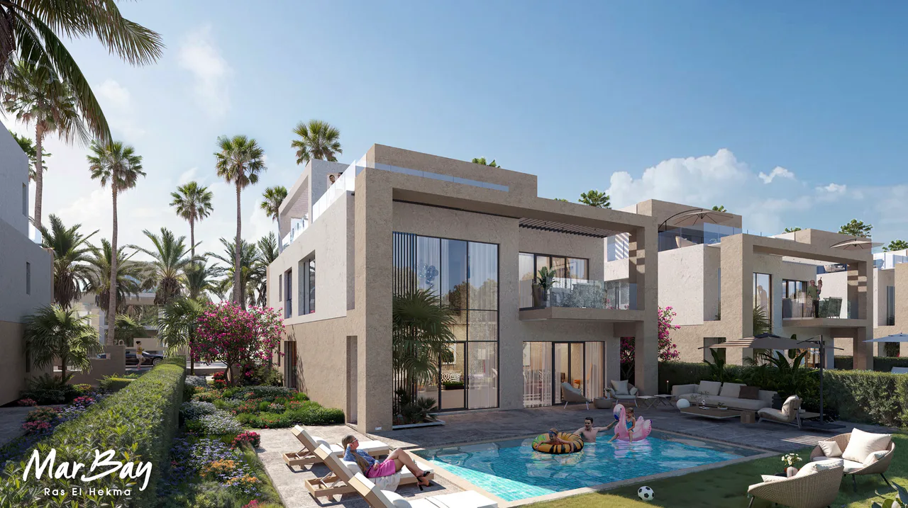 2 Bed Chalet at Mar Bay - Ras El Hekma by Al Marasem Development For Sale in Ras El Hekma City, North Coast (Sahel) | Forsa Property