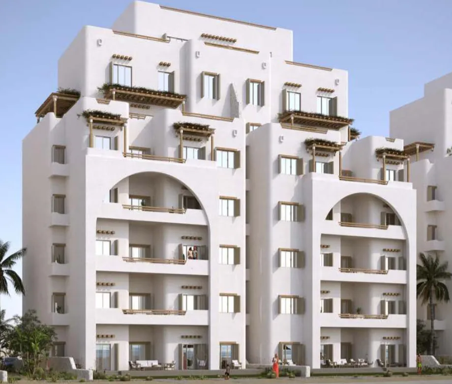 2 Bed Apartment with Garden at Bianchi Ilios by Al-Borouj Misr Developments Group (ABM) For Sale in North Coast (Sahel) | Forsa Property