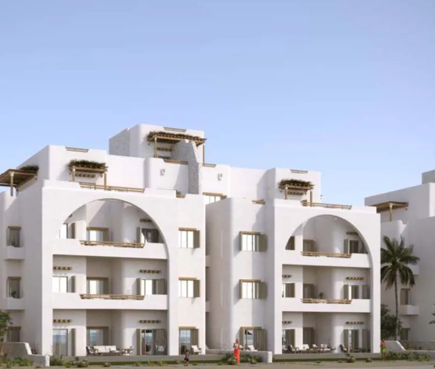 2 Bed Apartment with Garden at Bianchi Ilios by Al-Borouj Misr Developments Group (ABM) For Sale in North Coast (Sahel) | Forsa Property