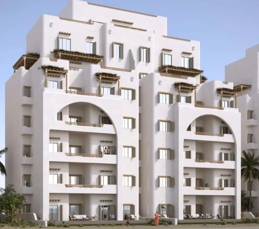2 Bed Apartment with Garden at Bianchi Ilios by Al-Borouj Misr Developments Group (ABM) For Sale in North Coast (Sahel) | Forsa Property