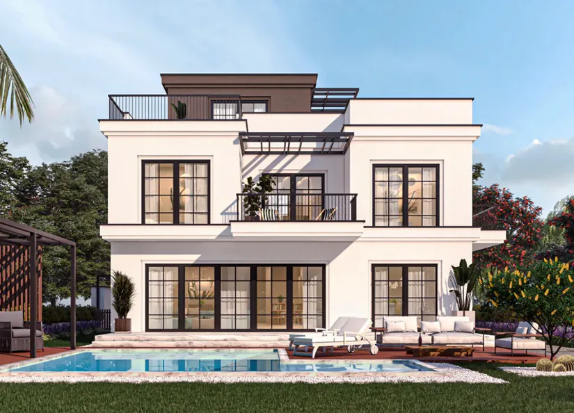 فيلا 3 غرف في أيرا من الجابري للتطوير العقاري للبيع في مدينة السادس من أكتوبر | Forsa Property