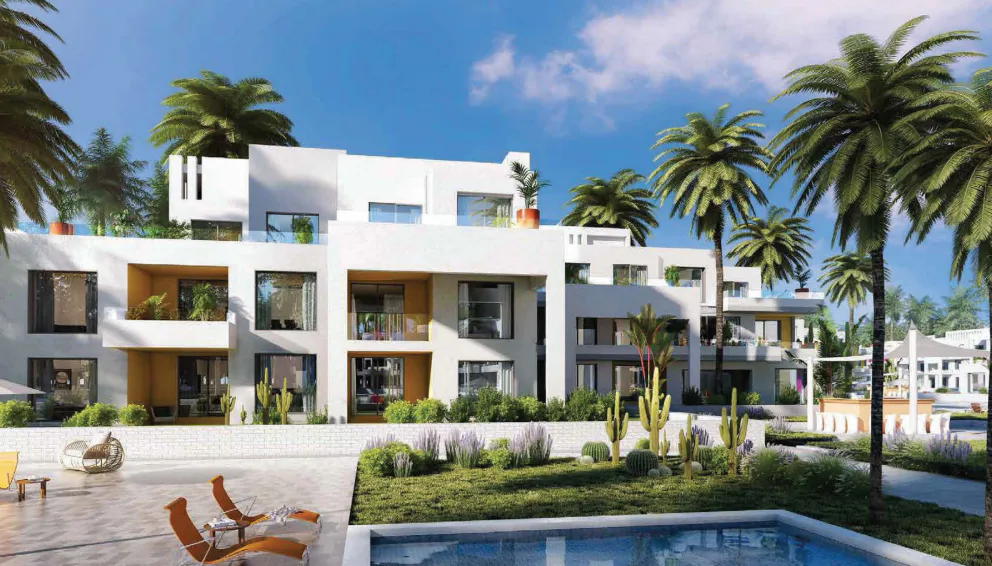 2 Bed Chalet with Garden at Jefaira by Inertia Egypt For Sale in Ras El Hekma City, North Coast (Sahel) | Forsa Property