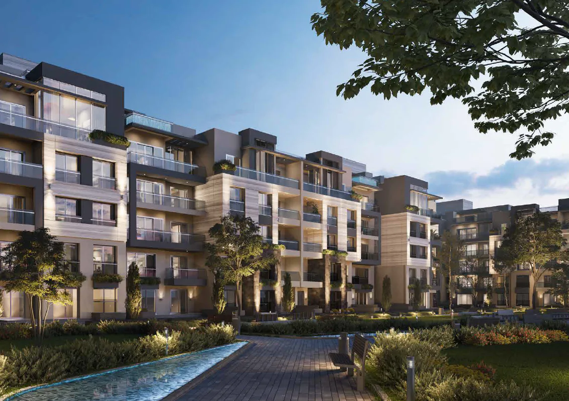 شقة 3 غرف مع حديقة في تريو من ام 2 للتطوير العقاري للبيع في مدينة القاهرة الجديدة | Forsa Property