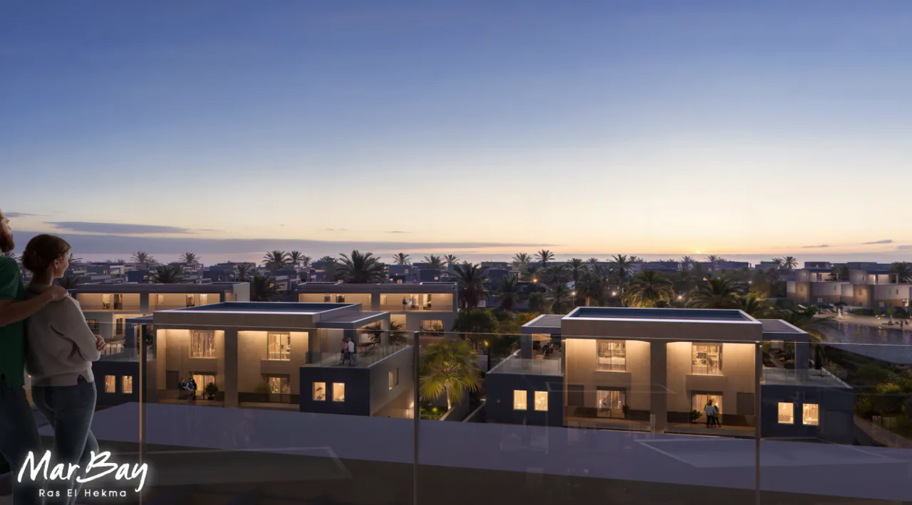2 Bed Chalet with Garden at Mar Bay - Ras El Hekma by Al Marasem Development For Sale in Ras El Hekma City, North Coast (Sahel) | Forsa Property