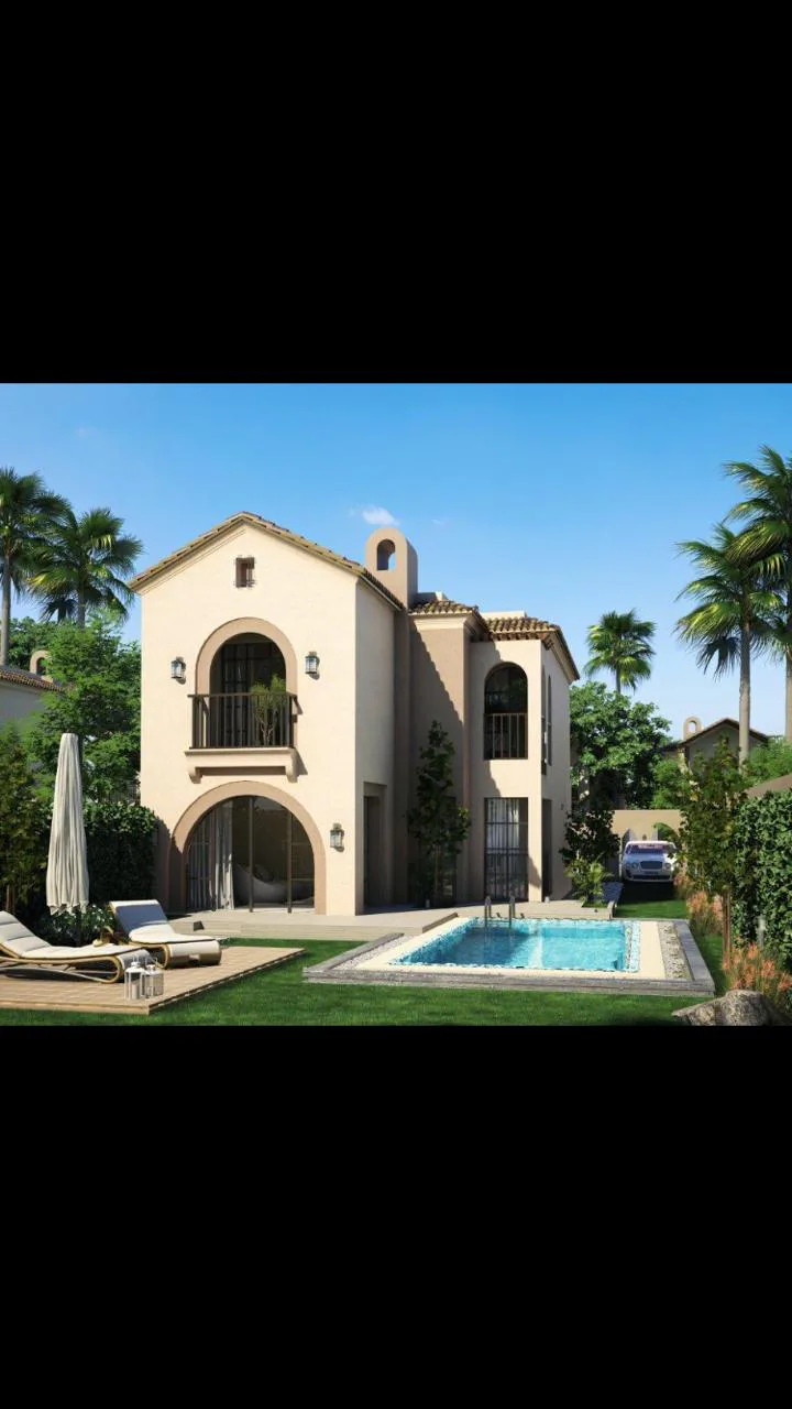 4 Bed Villa with Garden at Sarai by Madinet Masr (MNHD) For Sale in New Cairo City | Forsa Property