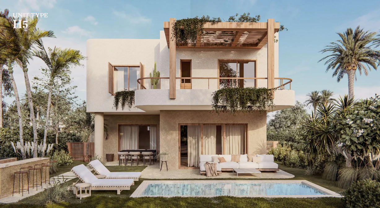 3 Bed Villa with Terrace at R8-Breeze by Marakez For Sale in Ras El Hekma City, North Coast (Sahel) | Forsa Property