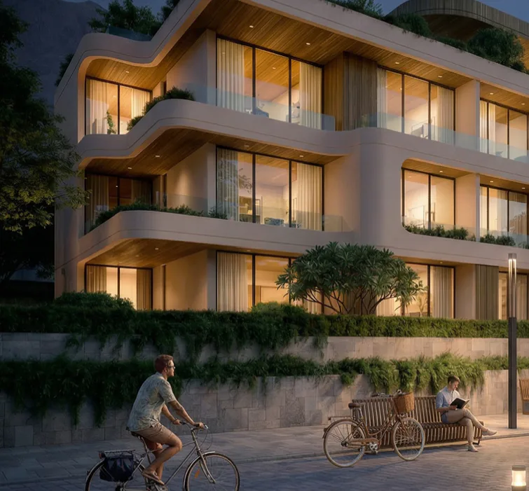 شاليه غرفتين في ذا جروف من  دي ام للتطوير العقاري للبيع في العين السخنة | Forsa Property