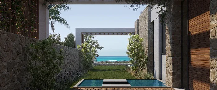 شاليه 3 غرف في ازها الساحل الشمالي من مدار للتطوير العقاري للبيع في مدينة رأس الحكمة، الساحل الشمالي | Forsa Property
