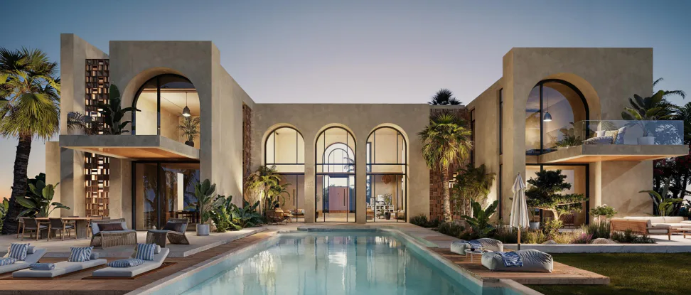 فيلا 3 غرف في أوجامي رأس الحكمة من سوديك للبيع في مدينة رأس الحكمة، الساحل الشمالي | Forsa Property