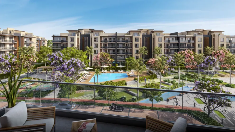 شقة 3 غرف مع حديقة في ازاد من تعمير للتطوير العقاري للبيع في مدينة القاهرة الجديدة | Forsa Property