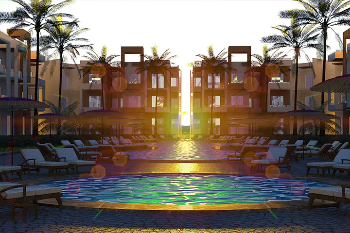 2 Bed Chalet at Cape Bay Blumar Lasirena by Lasirena Group For Sale in Ain Sokhna | Forsa Property