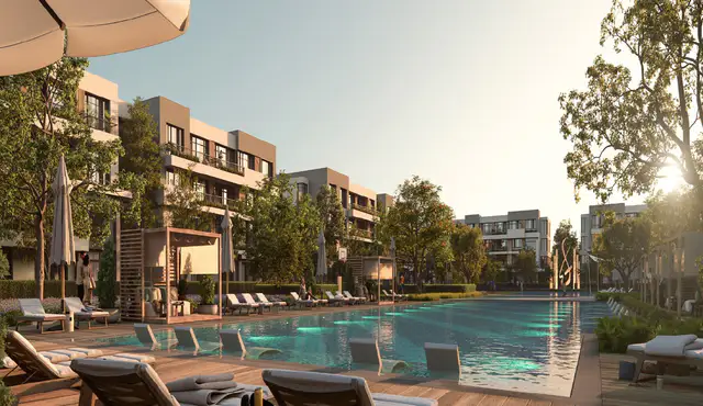 3 Bed Townhouse with Garden at Aliva Mostakbal City by Mountain View For Sale in New Cairo City | Forsa Property 3 Bed Townhouse with Garden at Aliva Mostakbal City by Mountain View For Sale in New Cairo City | Forsa Property